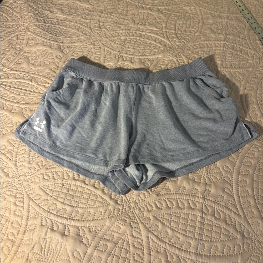 Under Armour Heather Gray Athletic Shorts